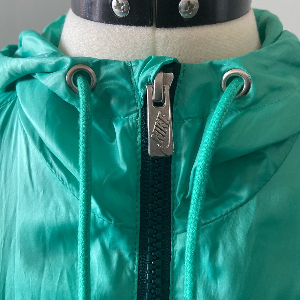 Teal Nike Chevron Windbreaker - Picture 2 of 8